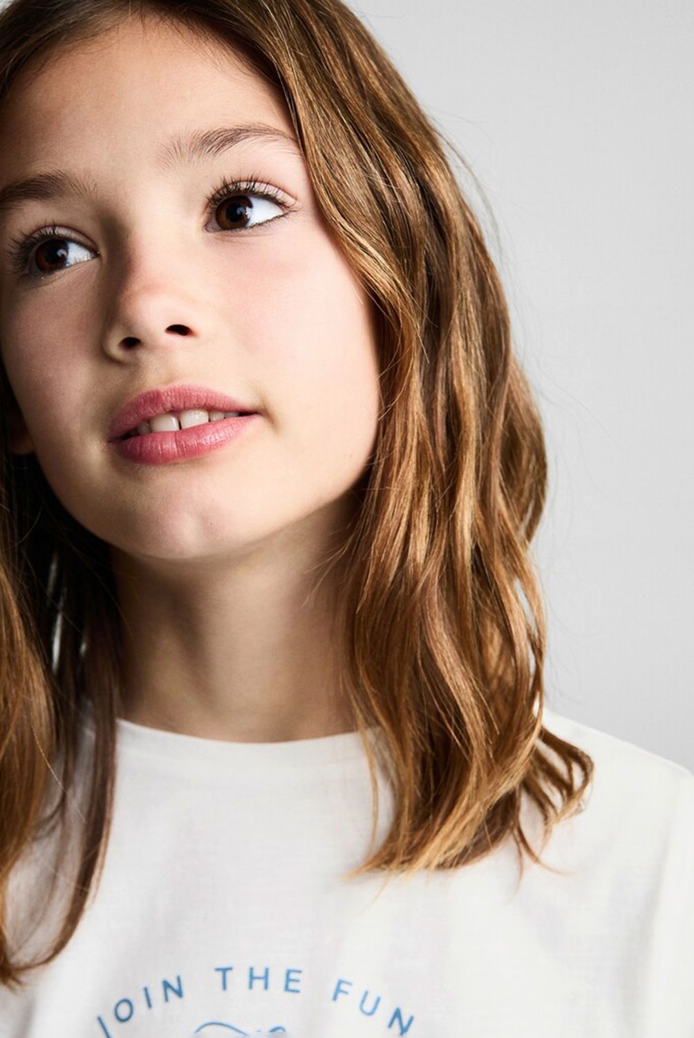 MANGO KIDS - Polera Estampada Volantes Algodón Niña Mango Kids