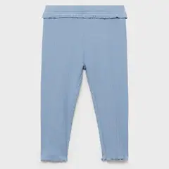 MANGO KIDS - Leggings Canalé Algodón Bebé Niña