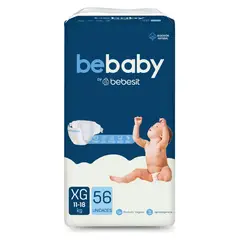 BEBESIT - Pañales BeBaby XG 56u