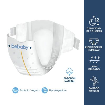 Imagen 2 del producto Pañales BeBaby XG 56u