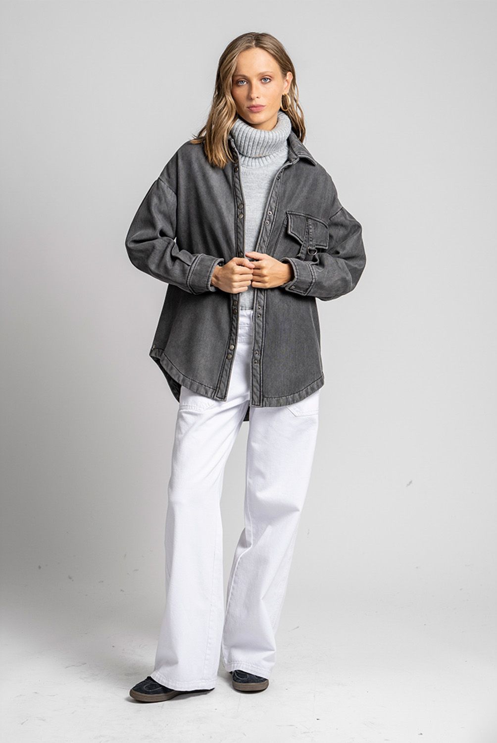 LOLITA POCKET - Chaqueta Roberta Grafito Lolita Pocket