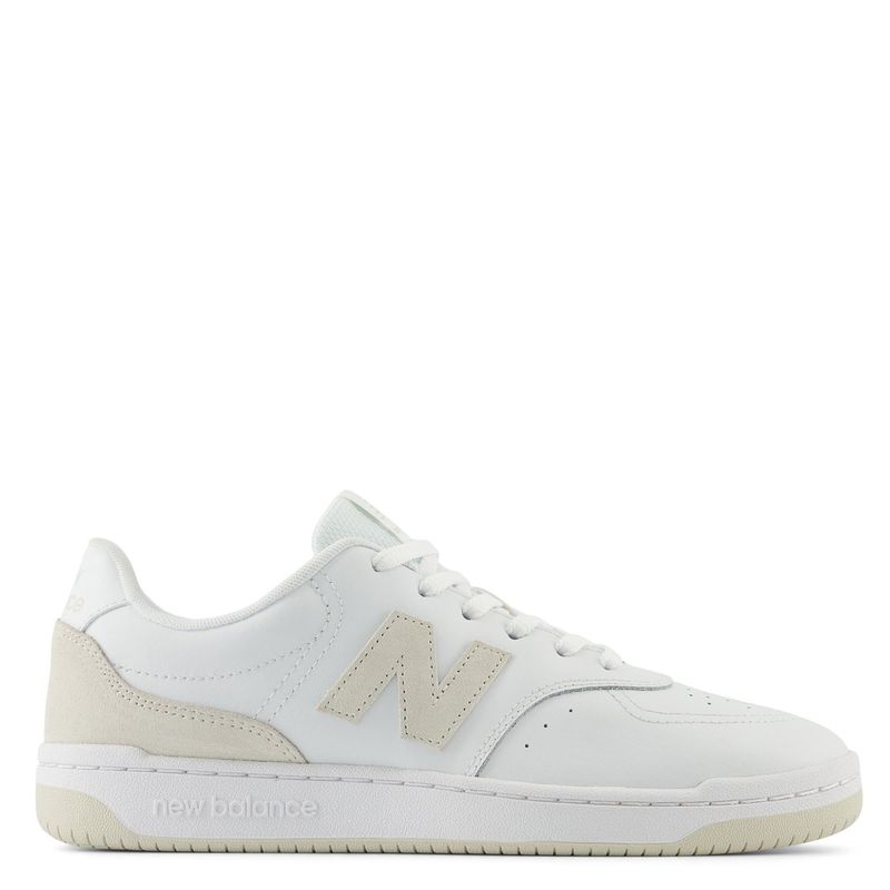 NEW BALANCE - Zapatilla Urbana Hombre Cuero Blanco New Balance