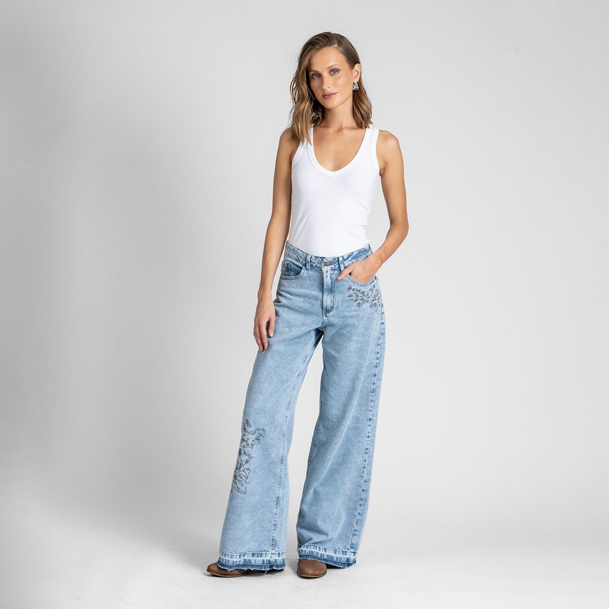 LOLITA LPK - Jeans Tiro Medio Mujer Lolita Lpk