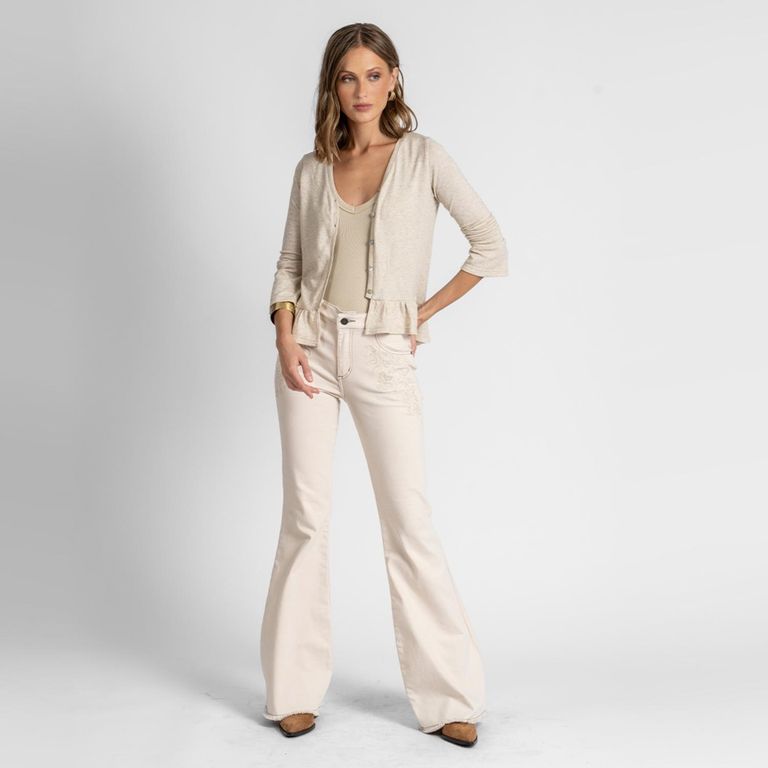 Jeans Flare Mujer Lolita Pocket