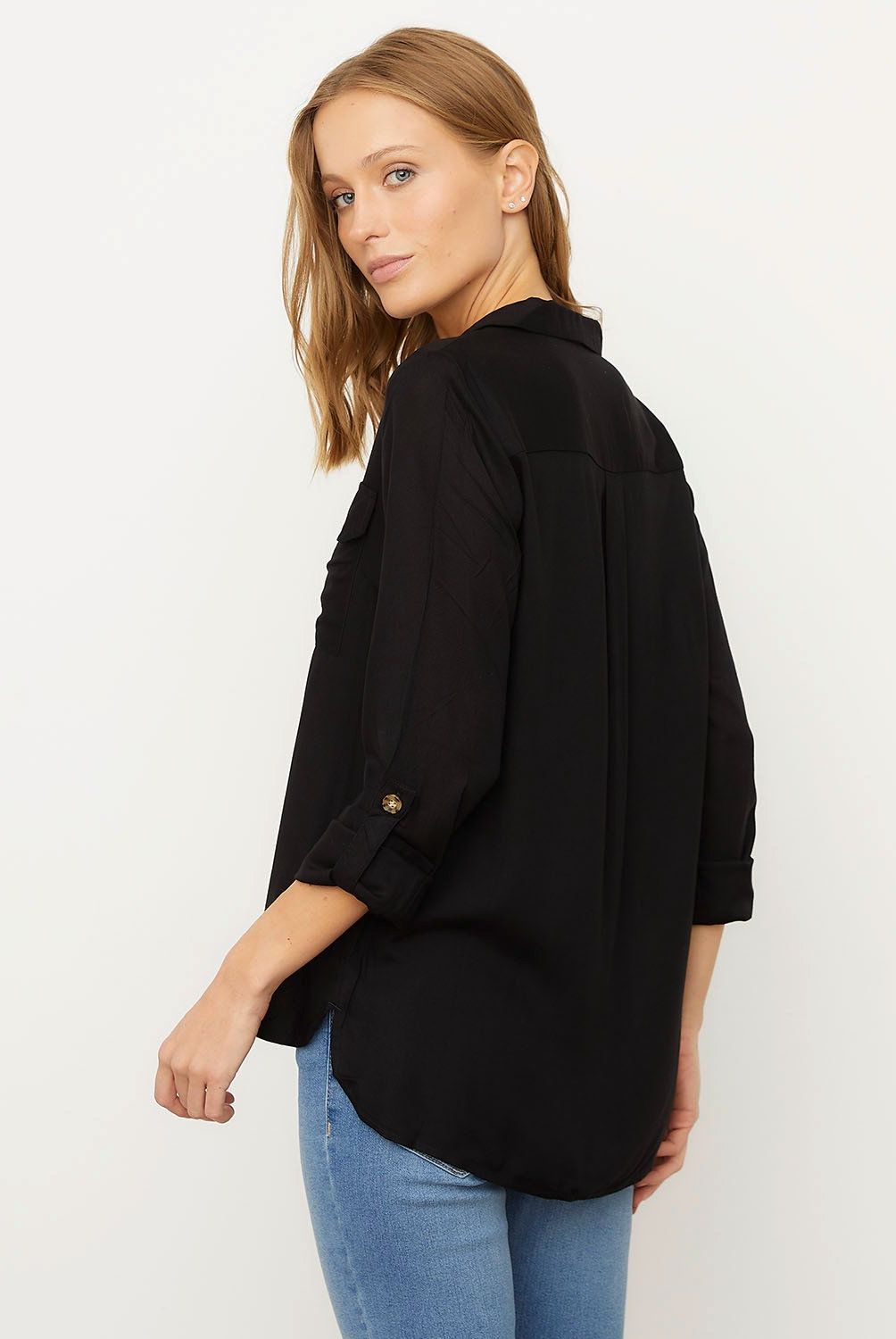 VERO MODA - Blusa Manga Larga Botones  Mujer Vero Moda