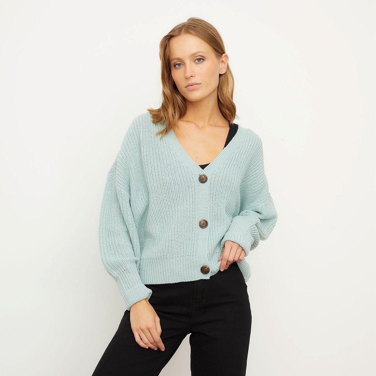 VERO MODA - Cárdigan Botones Mujer Vero Moda