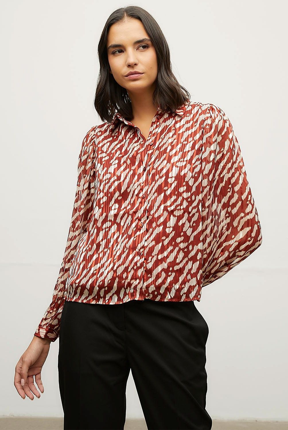 VERO MODA - Blusa Estampada Manga Larga Mujer Vero Moda