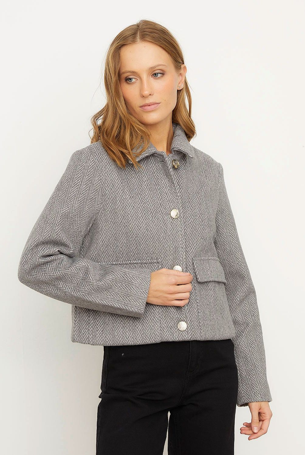 VERO MODA - Chaqueta Botones  Mujer Vero Moda