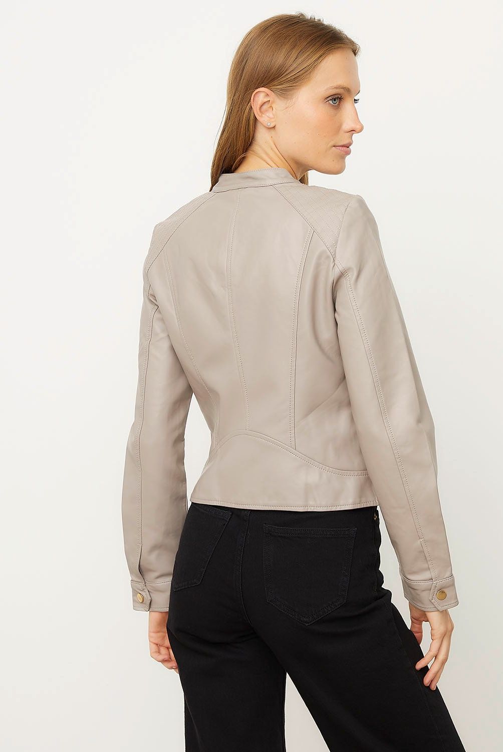 VERO MODA - Chaqueta Ecocuero  Mujer Vero Moda