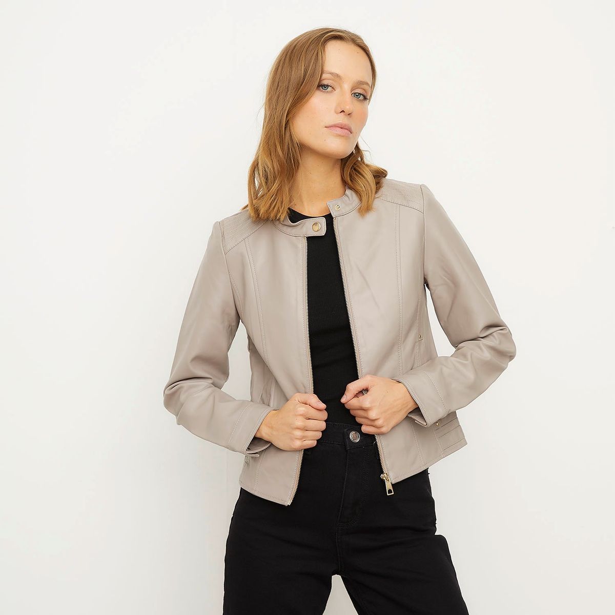 VERO MODA - Chaqueta Ecocuero  Mujer Vero Moda