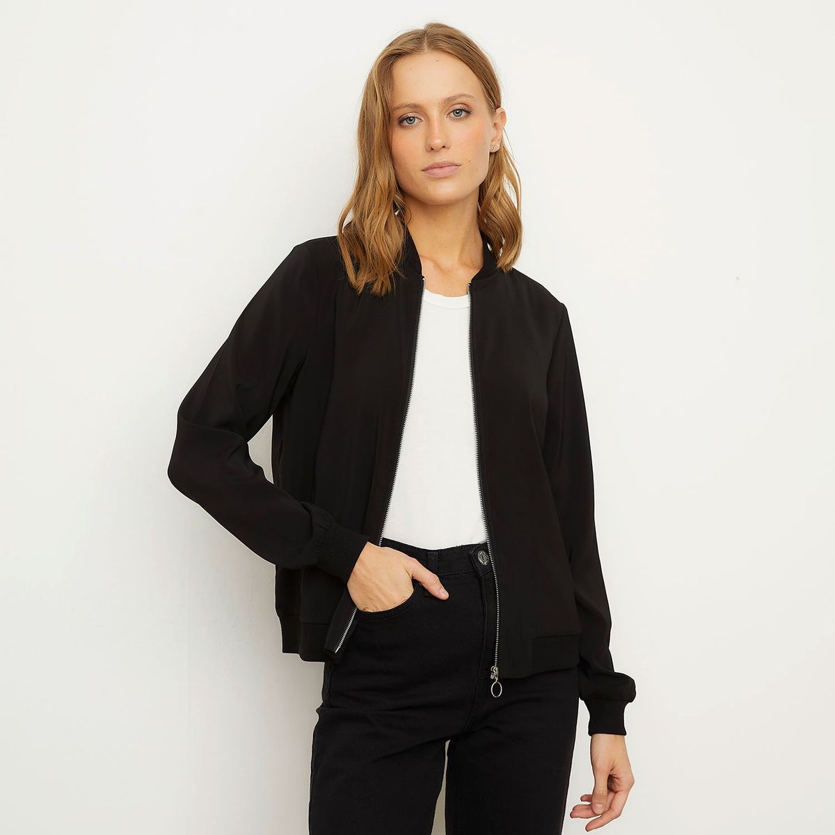 VERO MODA - Bomber Cierre Mujer Vero Moda
