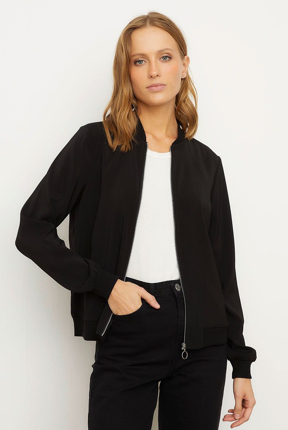 VERO MODA - Bomber Cierre Mujer Vero Moda