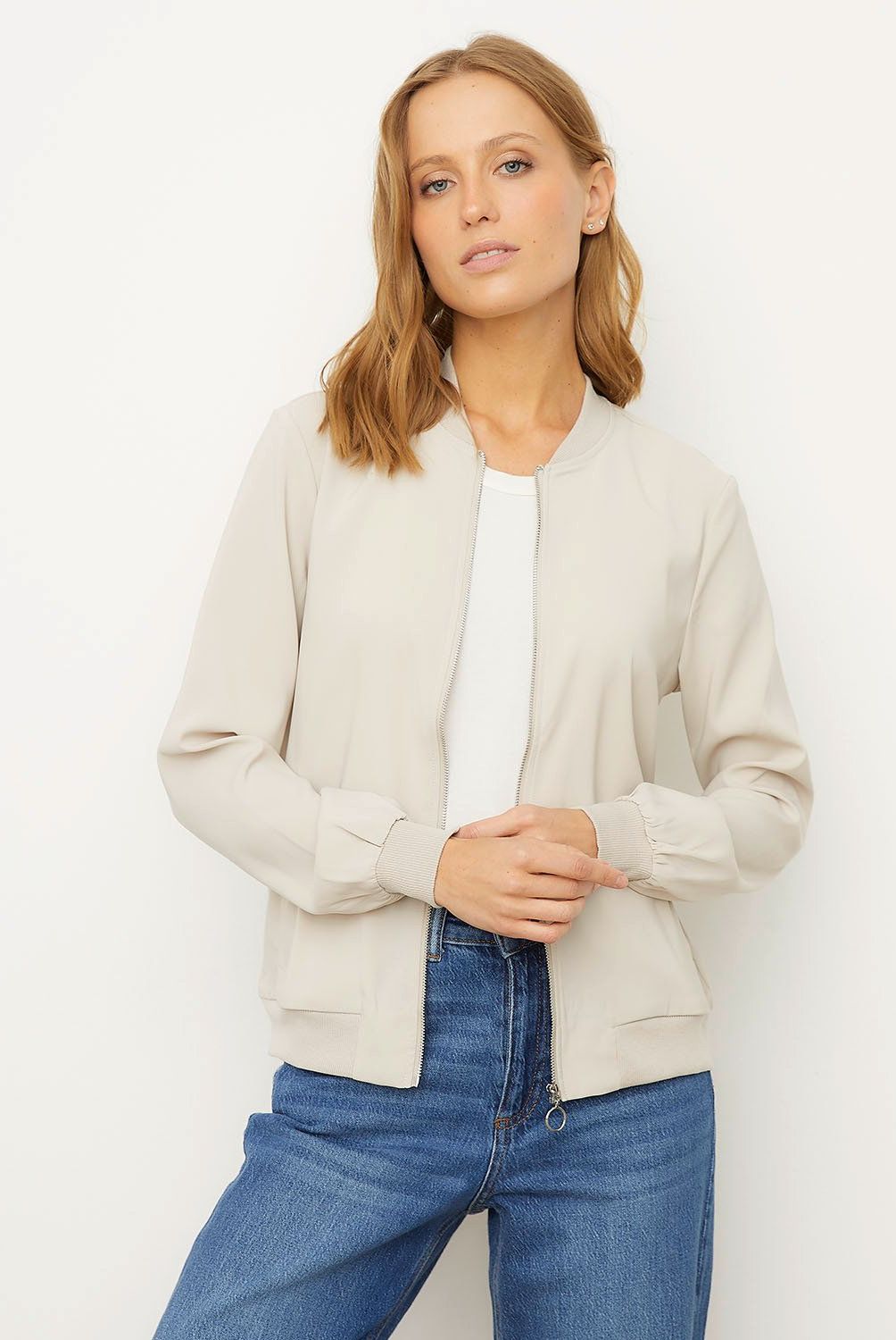 VERO MODA - Bomber Cierre Mujer Vero Moda