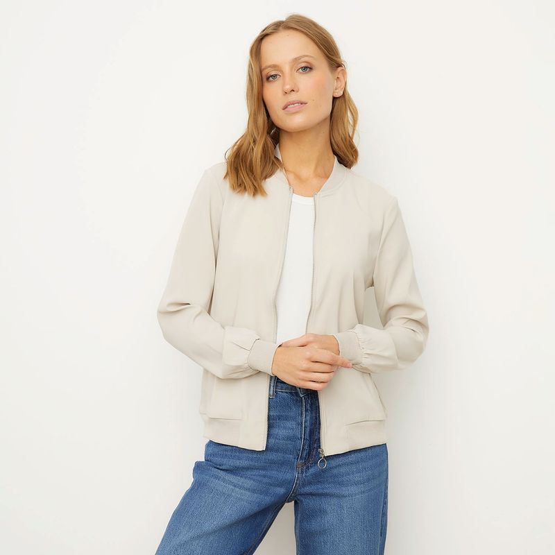 VERO MODA - Bomber Cierre Mujer Vero Moda