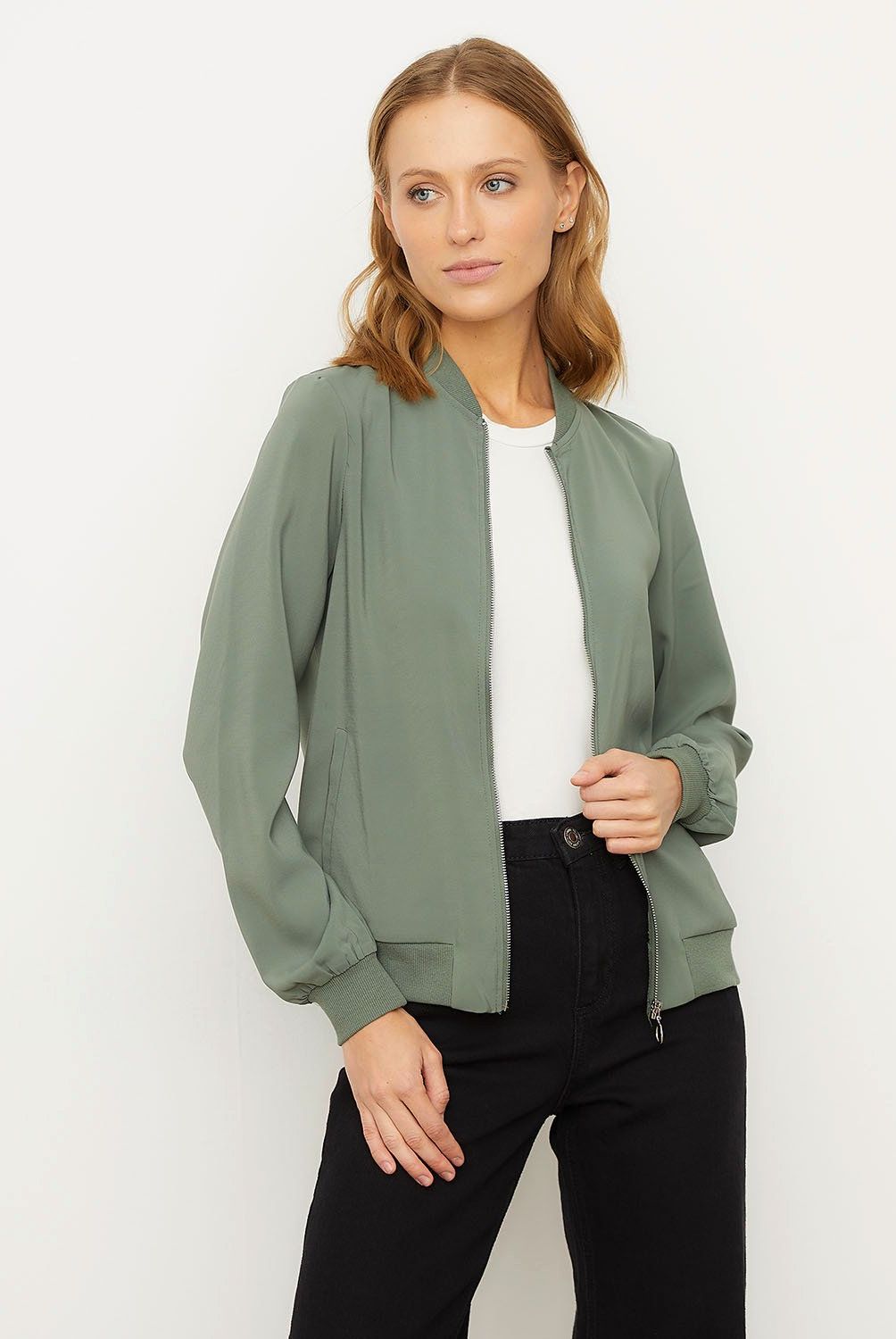 VERO MODA - Bomber Cierre Mujer Vero Moda
