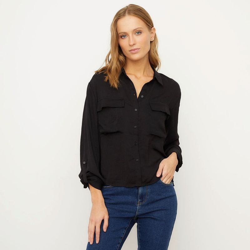 VERO MODA - Blusa Lisa  Mujer Vero Moda