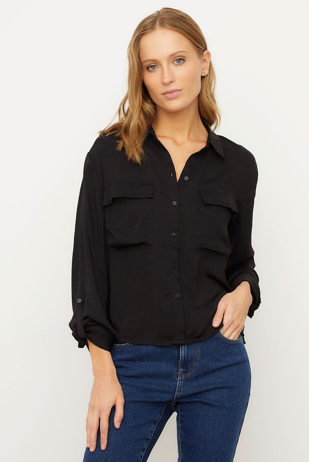 VERO MODA - Blusa Lisa  Mujer Vero Moda