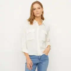 VERO MODA - Blusa Lisa Mujer
