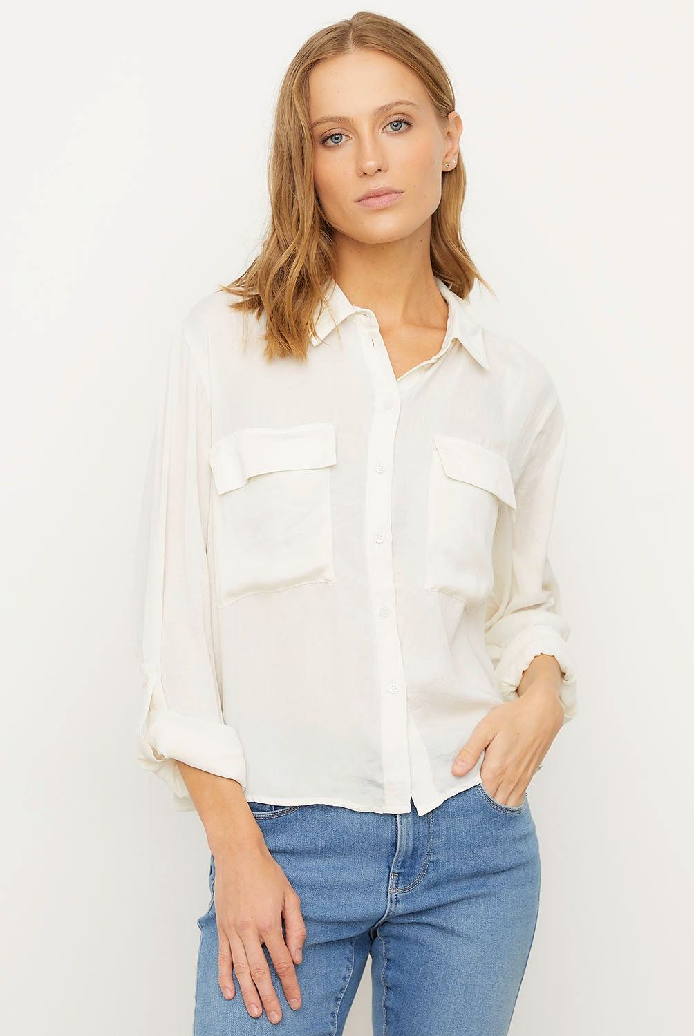 VERO MODA - Blusa Lisa  Mujer Vero Moda