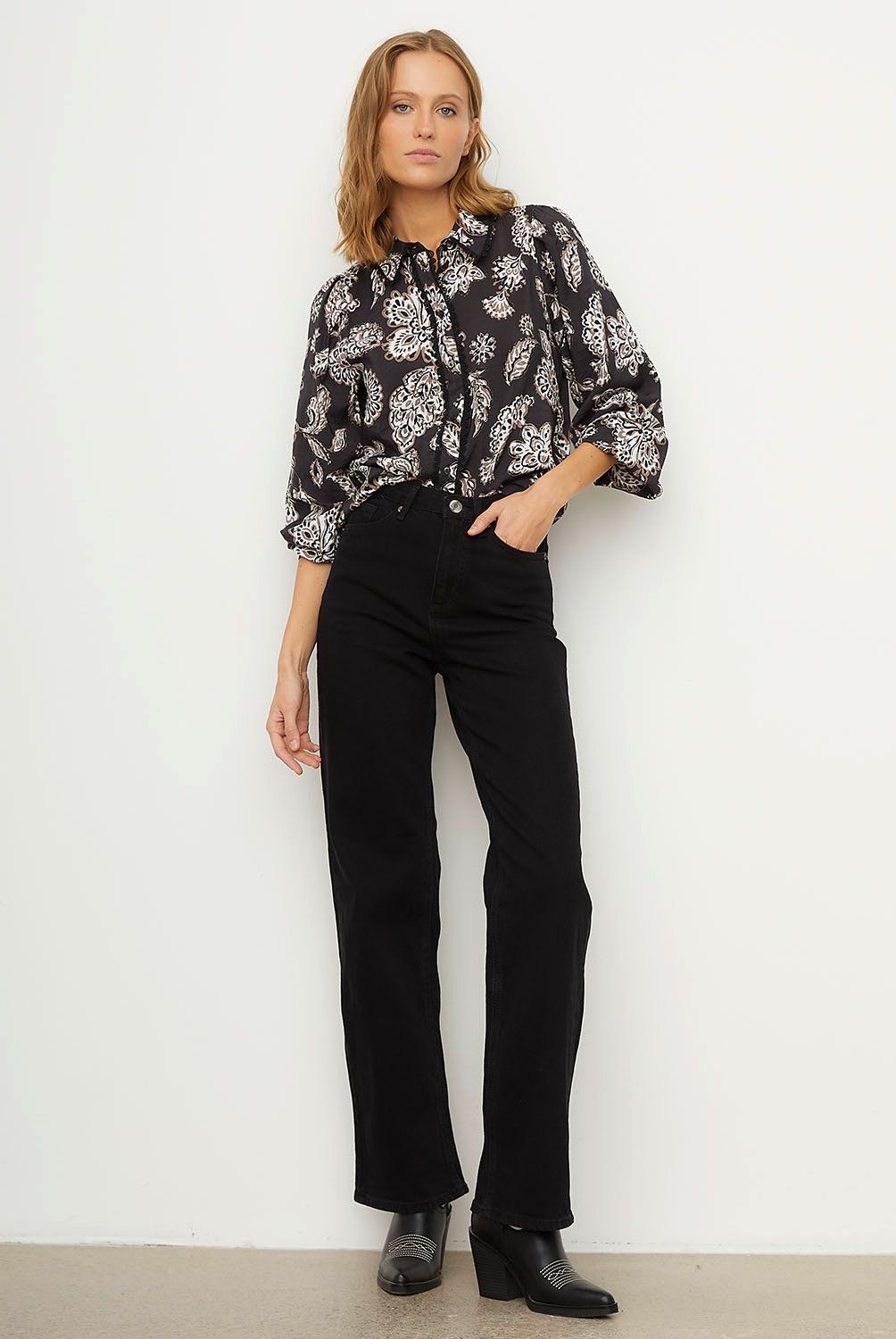 VERO MODA - Blusa Estampada   Mujer Vero Moda