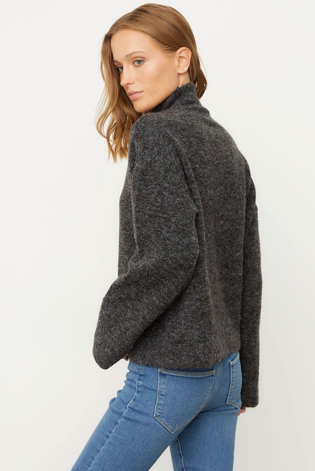 VERO MODA - Sweater Cuello Alto Mujer Vero Moda
