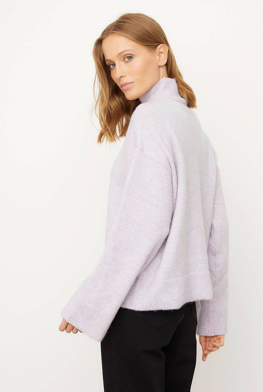 VERO MODA - Sweater Cuello Alto Mujer Vero Moda