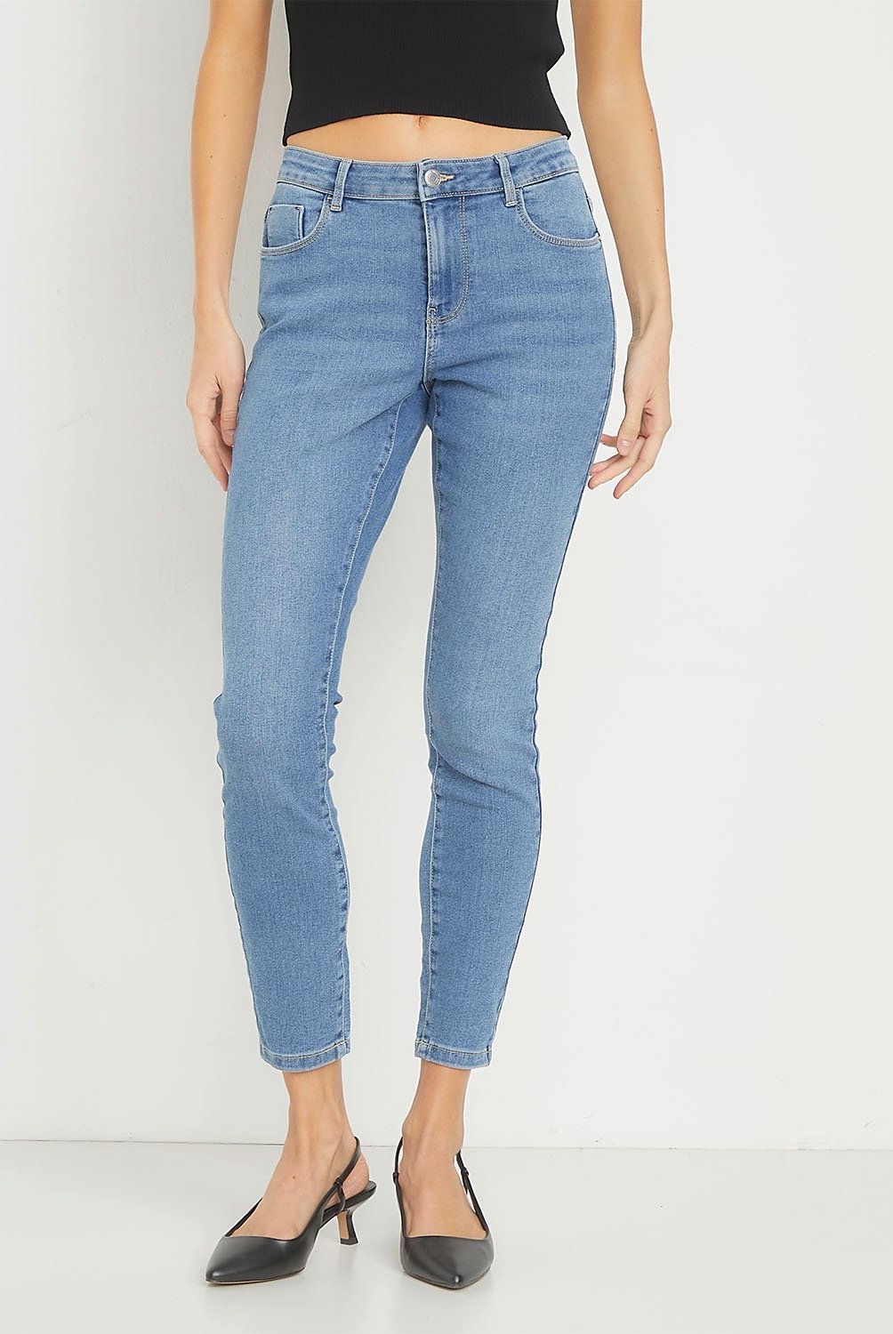 VERO MODA - Jeans Skinny Algodón Mujer Vero Moda