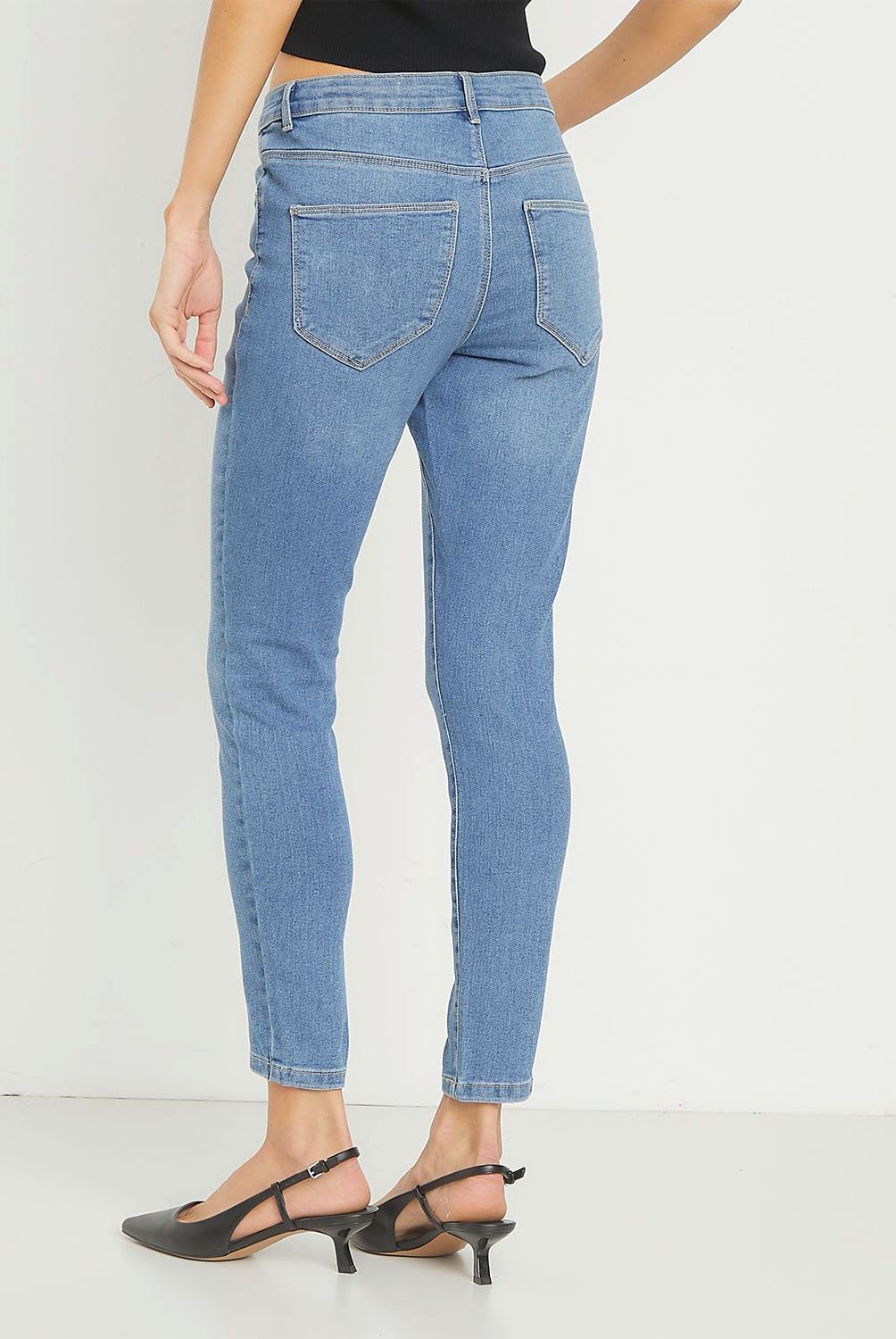 VERO MODA - Jeans Skinny Algodón Mujer Vero Moda