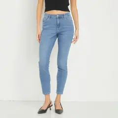 VERO MODA - Jeans Skinny Algodón Mujer