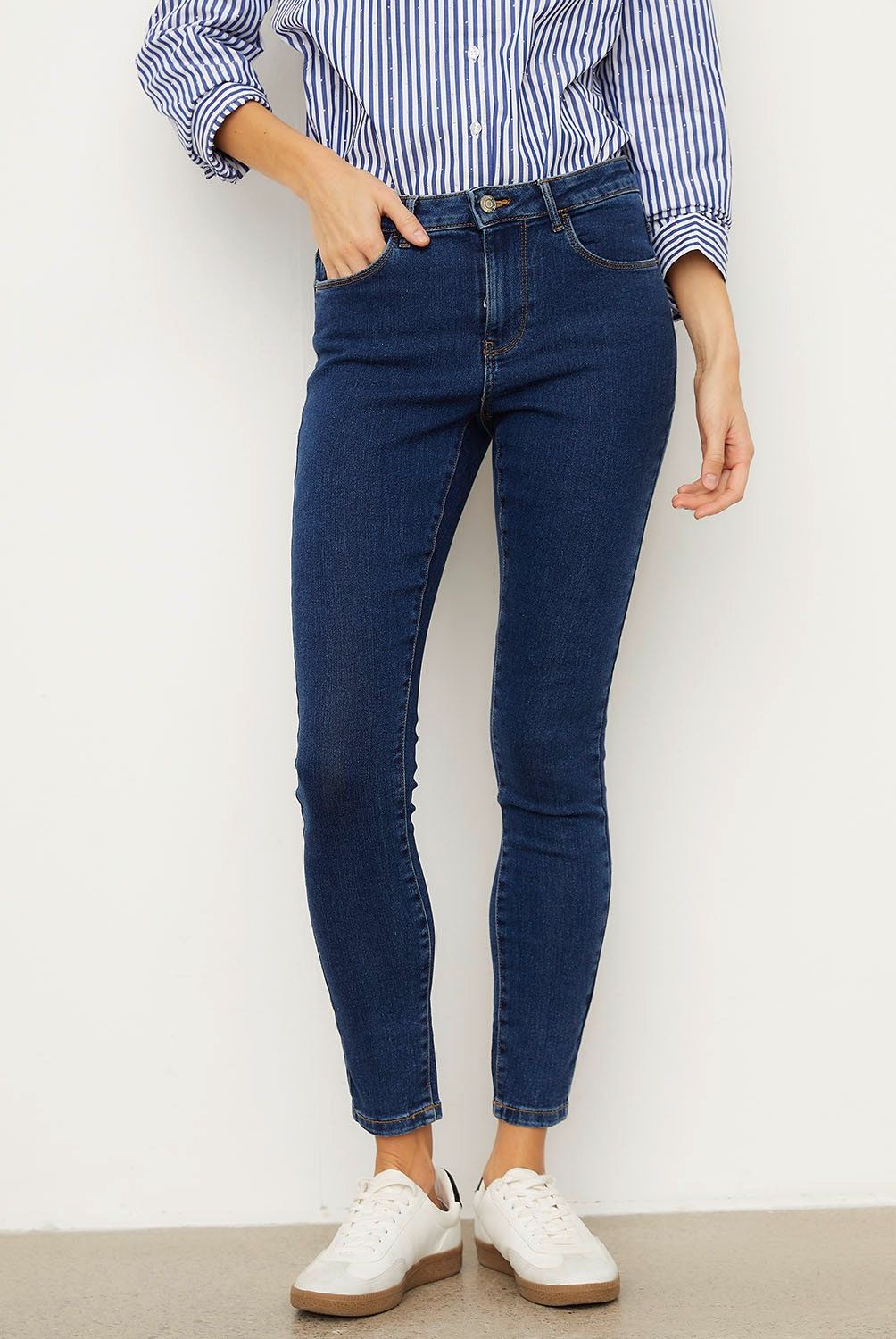 VERO MODA - Jeans Skinny Algodón Mujer Vero Moda