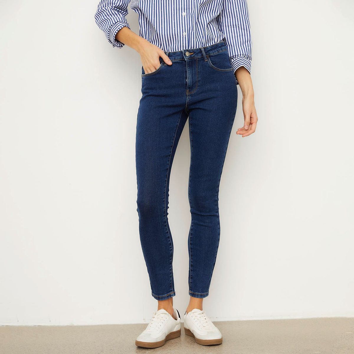 VERO MODA - Jeans Skinny Algodón Mujer Vero Moda