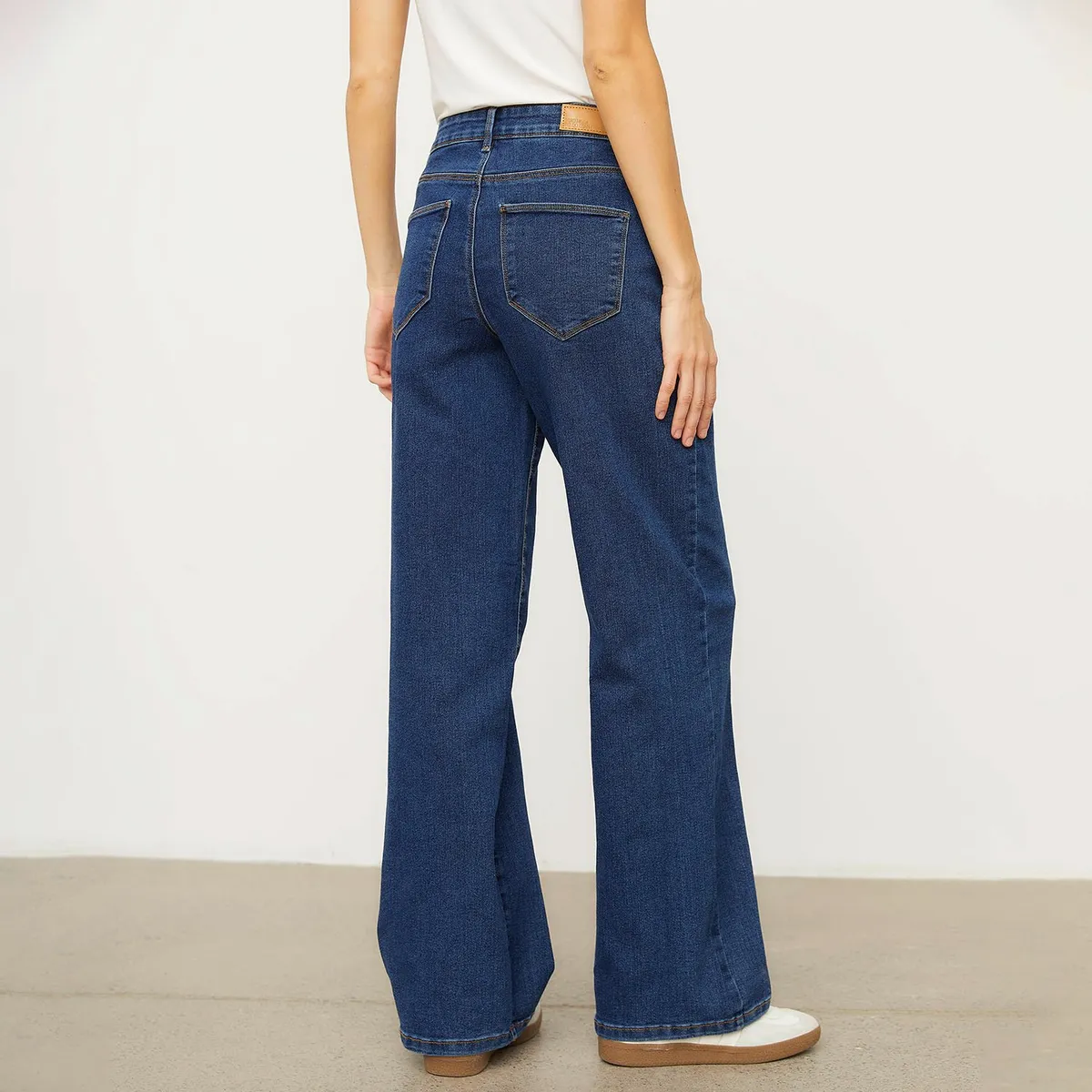 VERO MODA - Jeans Wide Leg Algodón Mujer Vero Moda