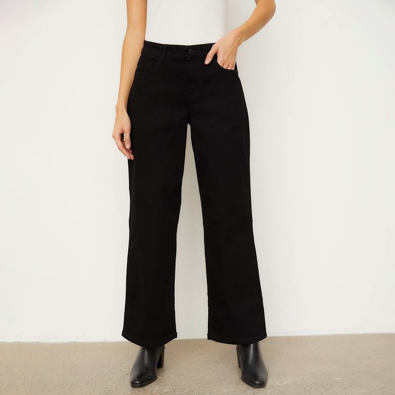 VERO MODA - Pantalón Recto  Algodón Mujer Vero Moda