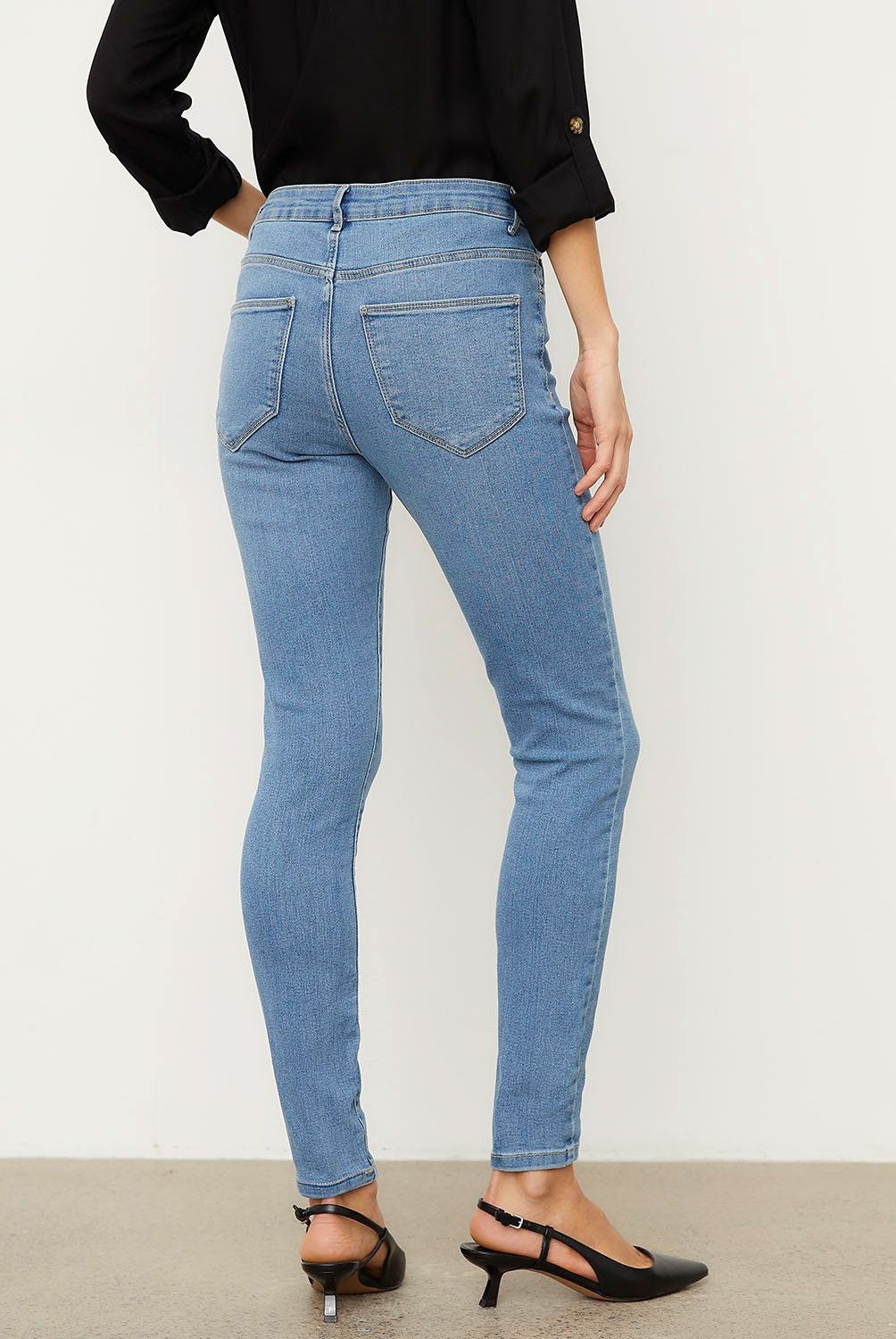 VERO MODA - Jeans Skinny Algodón Mujer Vero Moda