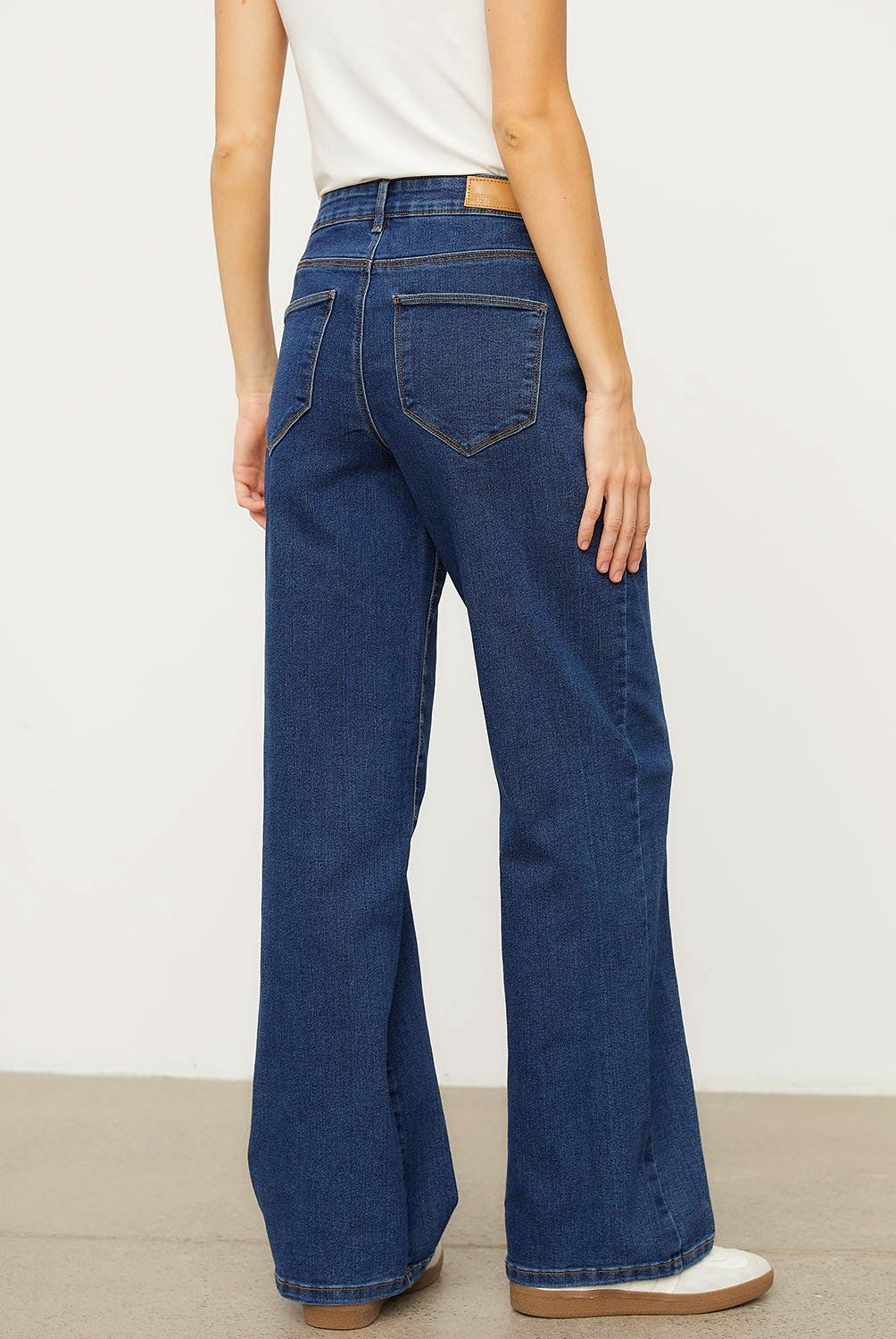 VERO MODA - Jeans Wide Leg Algodón Mujer Vero Moda
