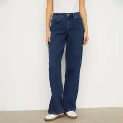 VERO MODA - Jeans Wide Leg Algodón Mujer