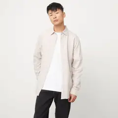JACK&JONES - Camisa Lino Hombre Algodón