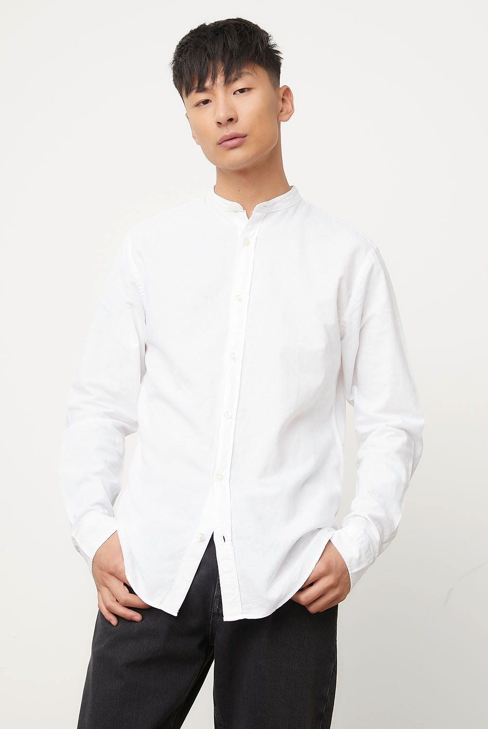 JACK&JONES - Camisa Linen Hombre Algodón Jack&Jones
