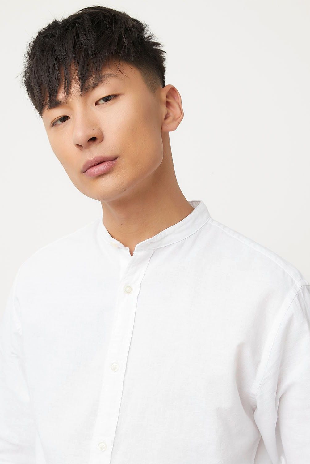 JACK&JONES - Camisa Linen Hombre Algodón Jack&Jones
