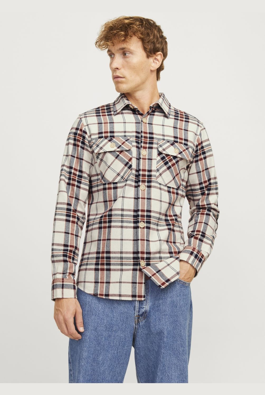 JACK&JONES - Camisa Darren Hombre Algodón Jack&Jones