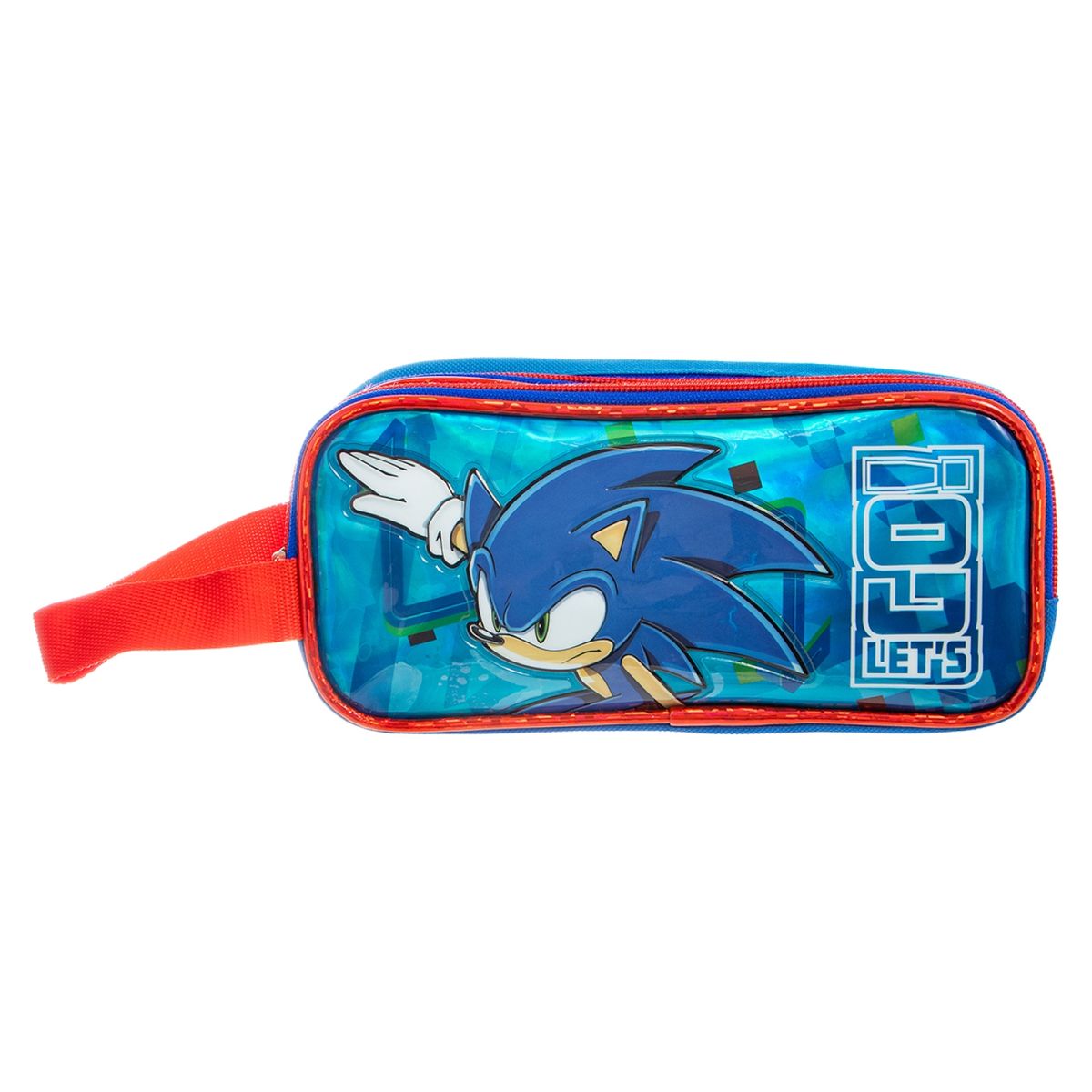 SONIC - Estuche 2 Compartimentos Sonic