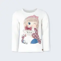 LIMONADA - Polera Manga Larga Niña