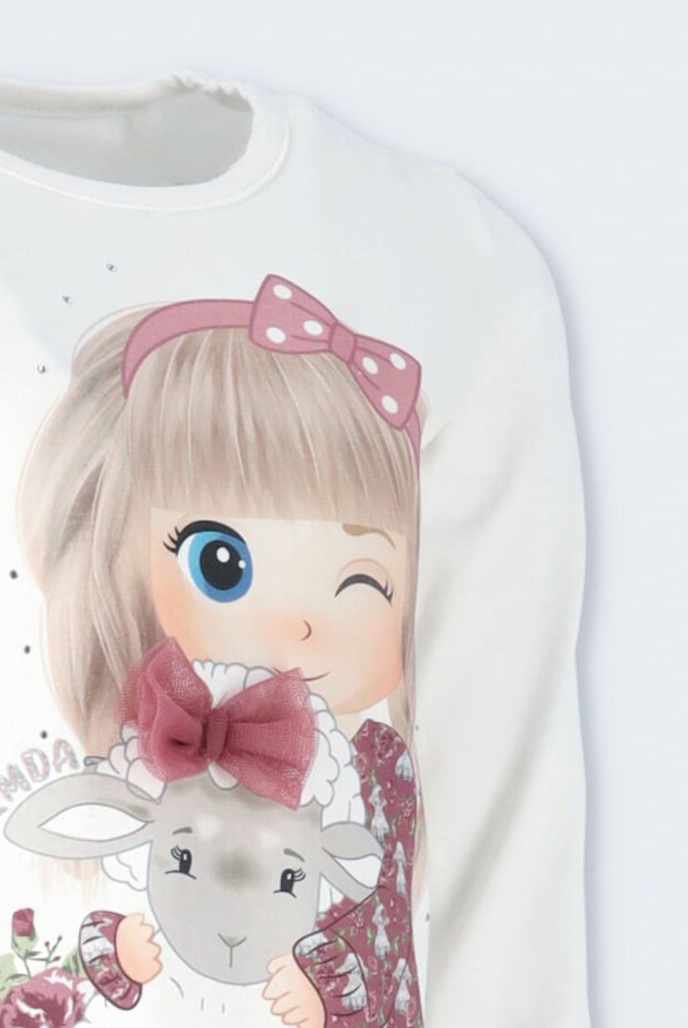 LIMONADA - Polera Manga Larga Niña Limonada