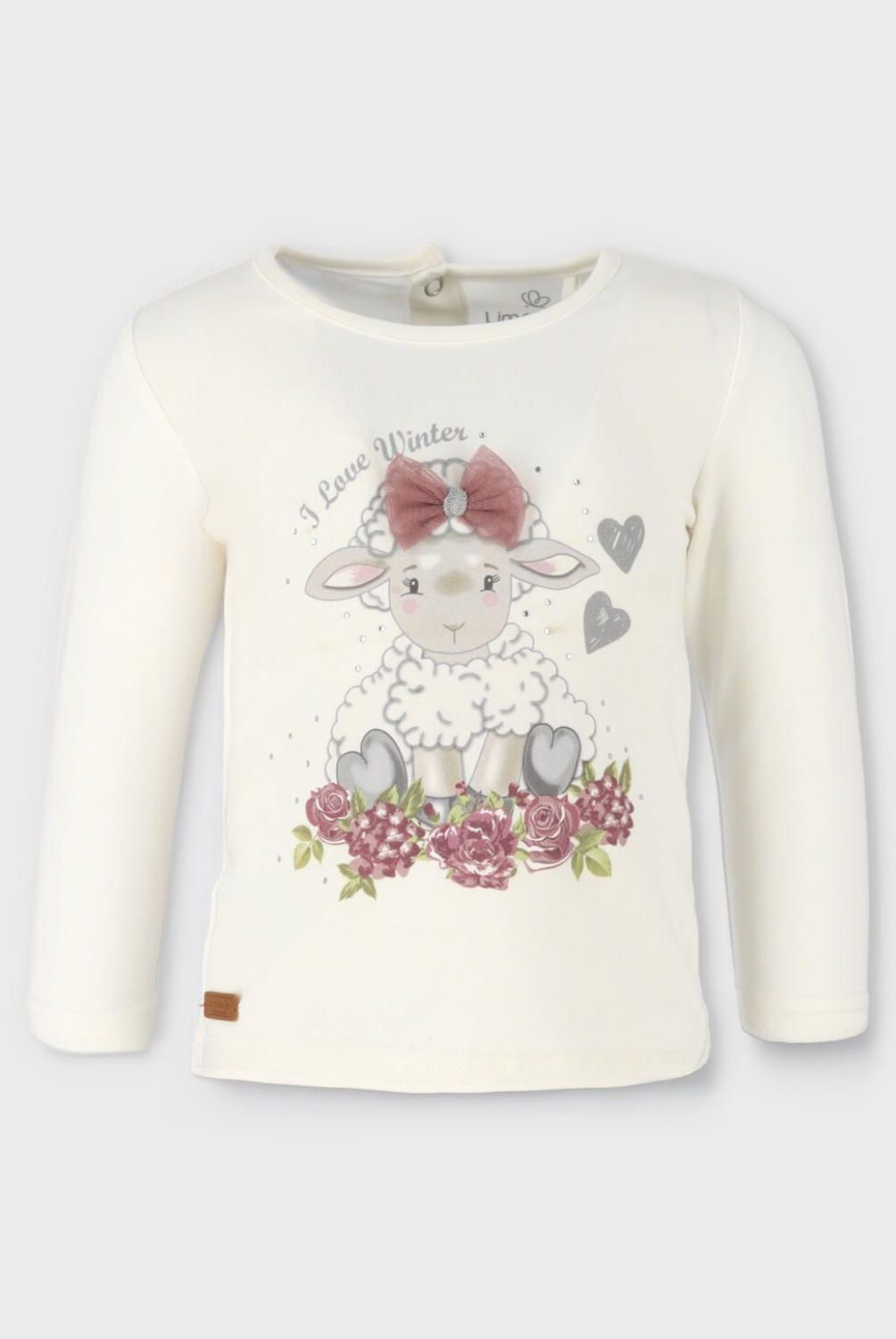 LIMONADA - Polera Manga Larga Bebé Niña Limonada