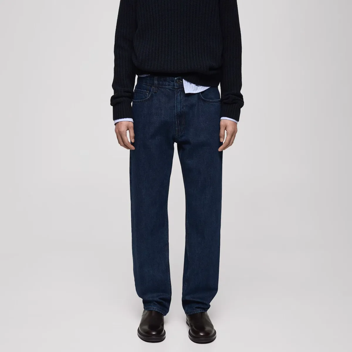 MANGO MAN - Jeans Moby Fit Recto Efecto Lavado Hombre Mango Man