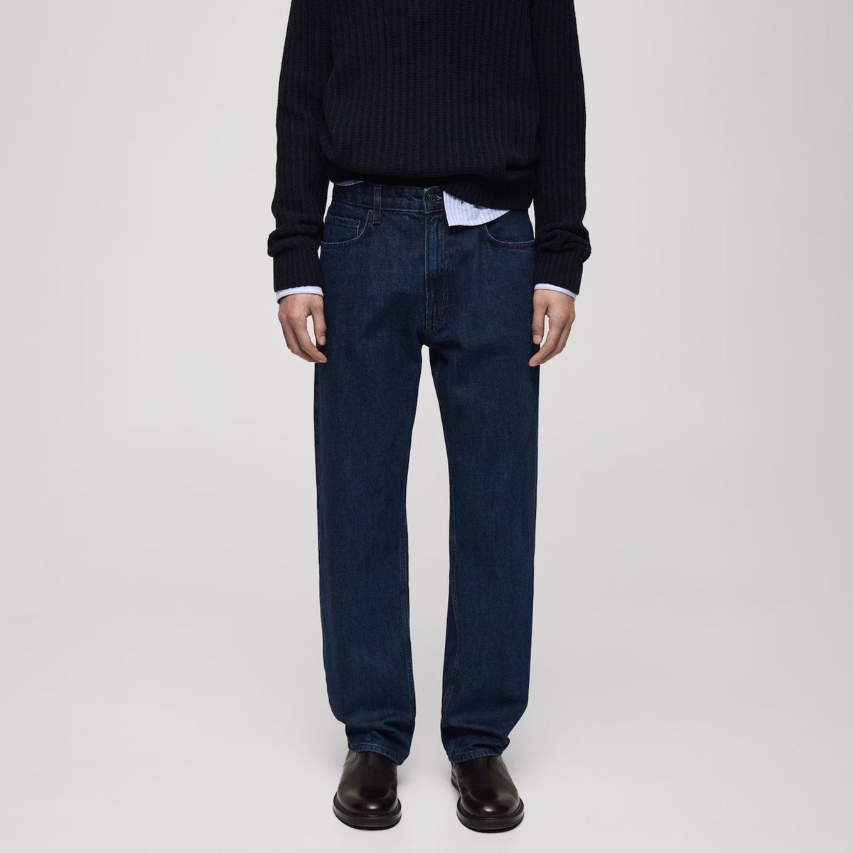 MANGO MAN - Jeans Moby Fit Recto Efecto Lavado Hombre Mango Man