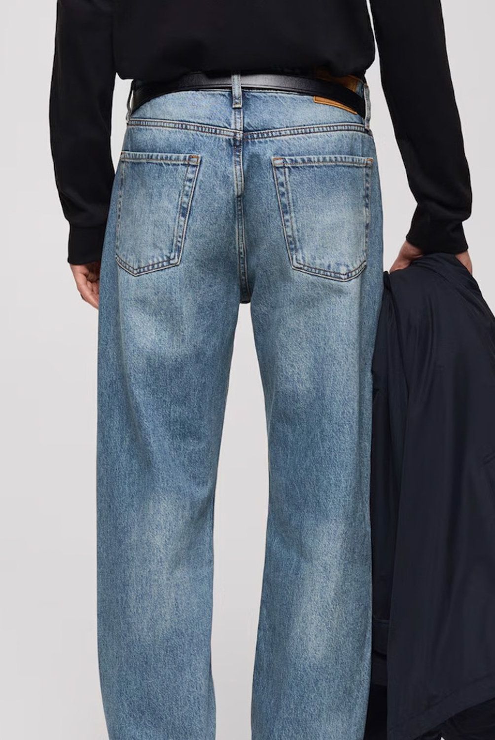 MANGO MAN - Jeans Moby Straight Fit Desgastado Hombre Mango Man
