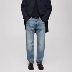 MANGO MAN - Jeans Moby Straight Fit Desgastado Hombre