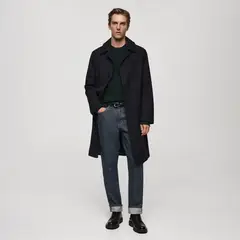 MANGO MAN - Sweater Punto Algodón Canalé Hombre
