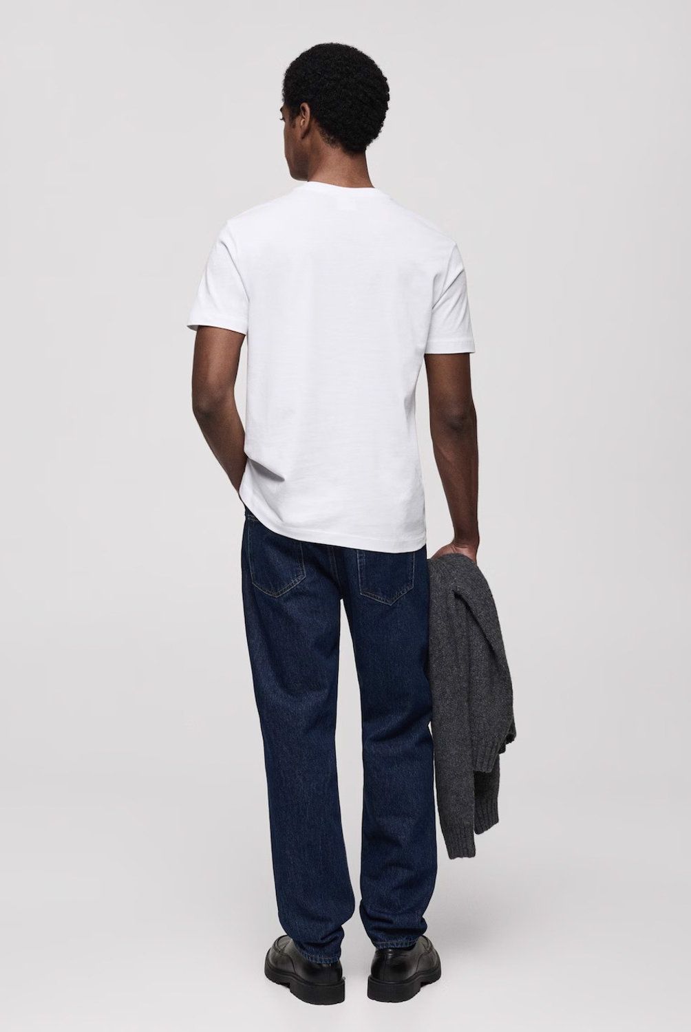 MANGO MAN - Polera 100% Algodón Slim Fit Hombre Mango Man